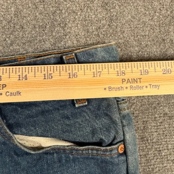 Vintage Levis Orange Tab Bootcut Jeans Mens 38x31 Fits 36x30 80s 20517-0217 USA